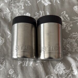 (2) RTIC Metal Koozies
